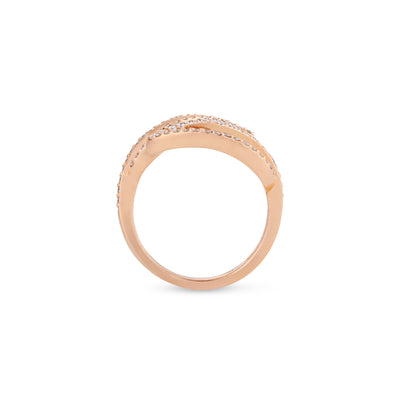 Rose Gold Diamond Ring
