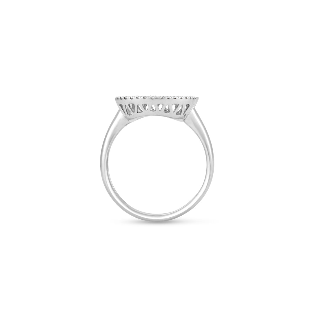 White Gold Diamond Ring