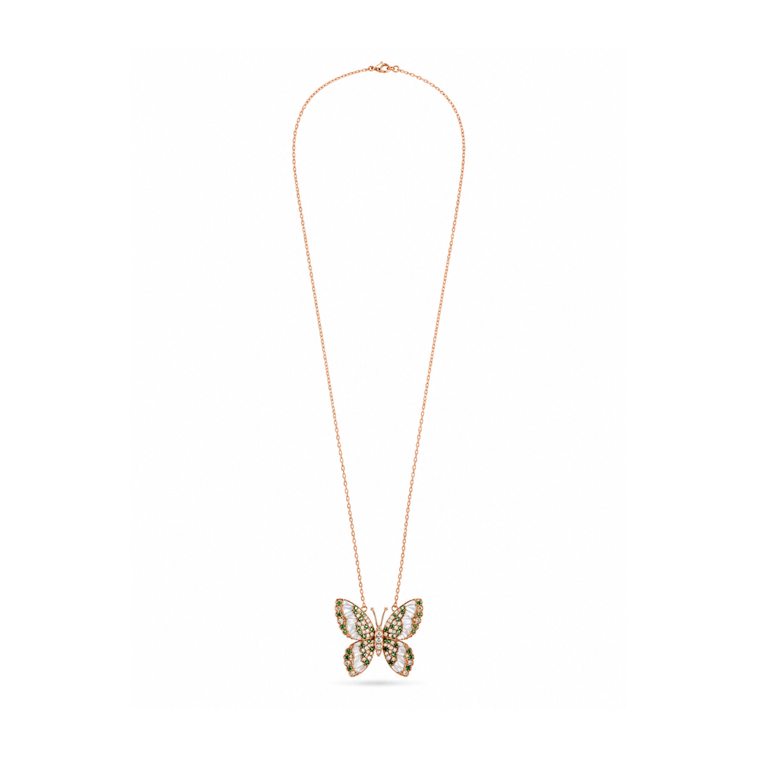 Rose Gold Diamond butterfly 