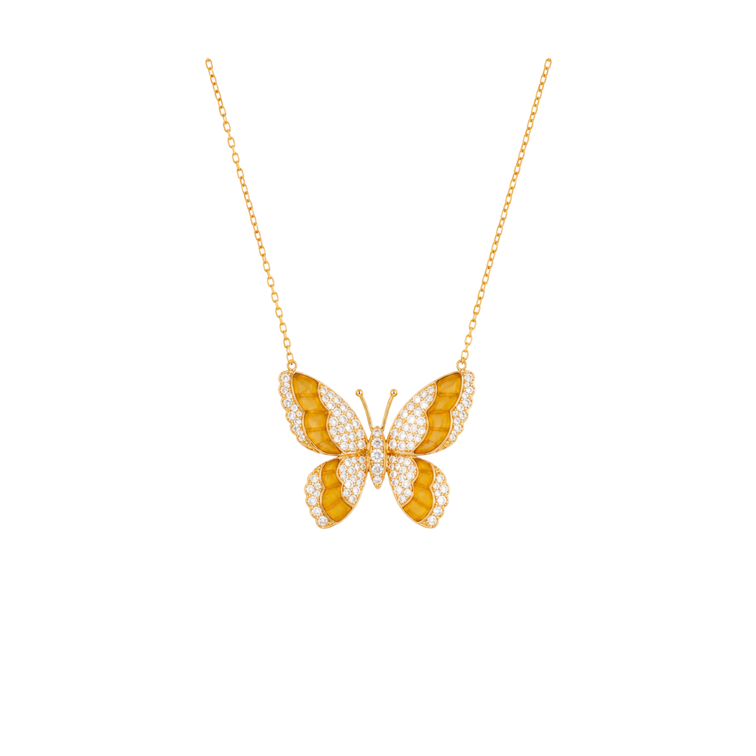 Rose Gold Golden Yellow Citrine