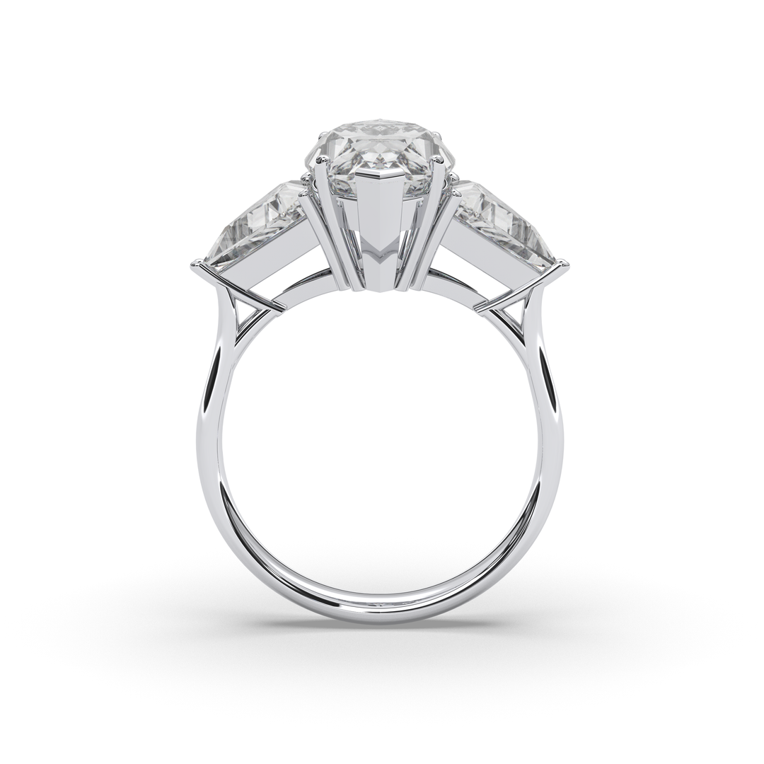 SB Classic Diamond Solitaire ring marquise cut