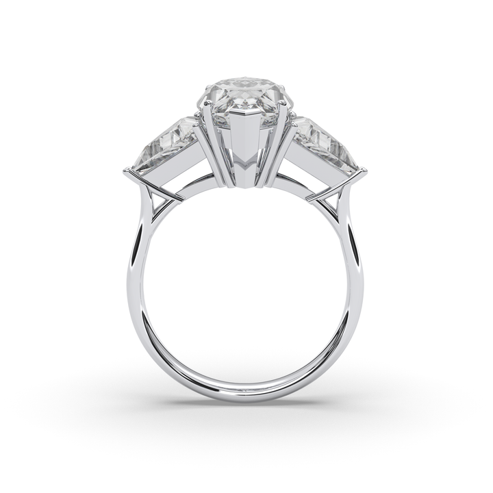 SB Classic Diamond Solitaire ring marquise cut