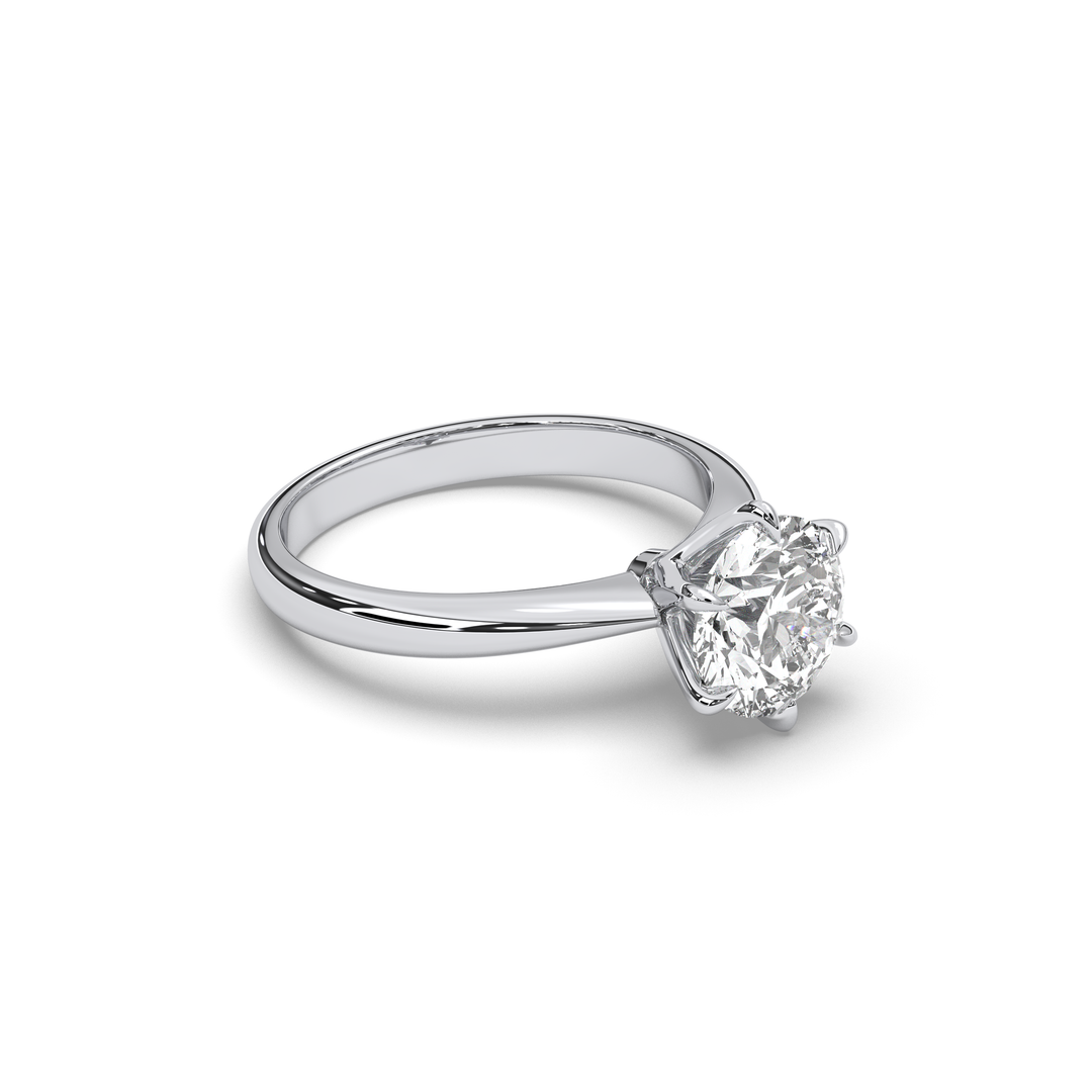 Solitaire round diamond 