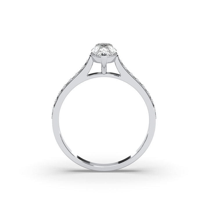 SB Classic Diamond Solitaire ring Marquise cut