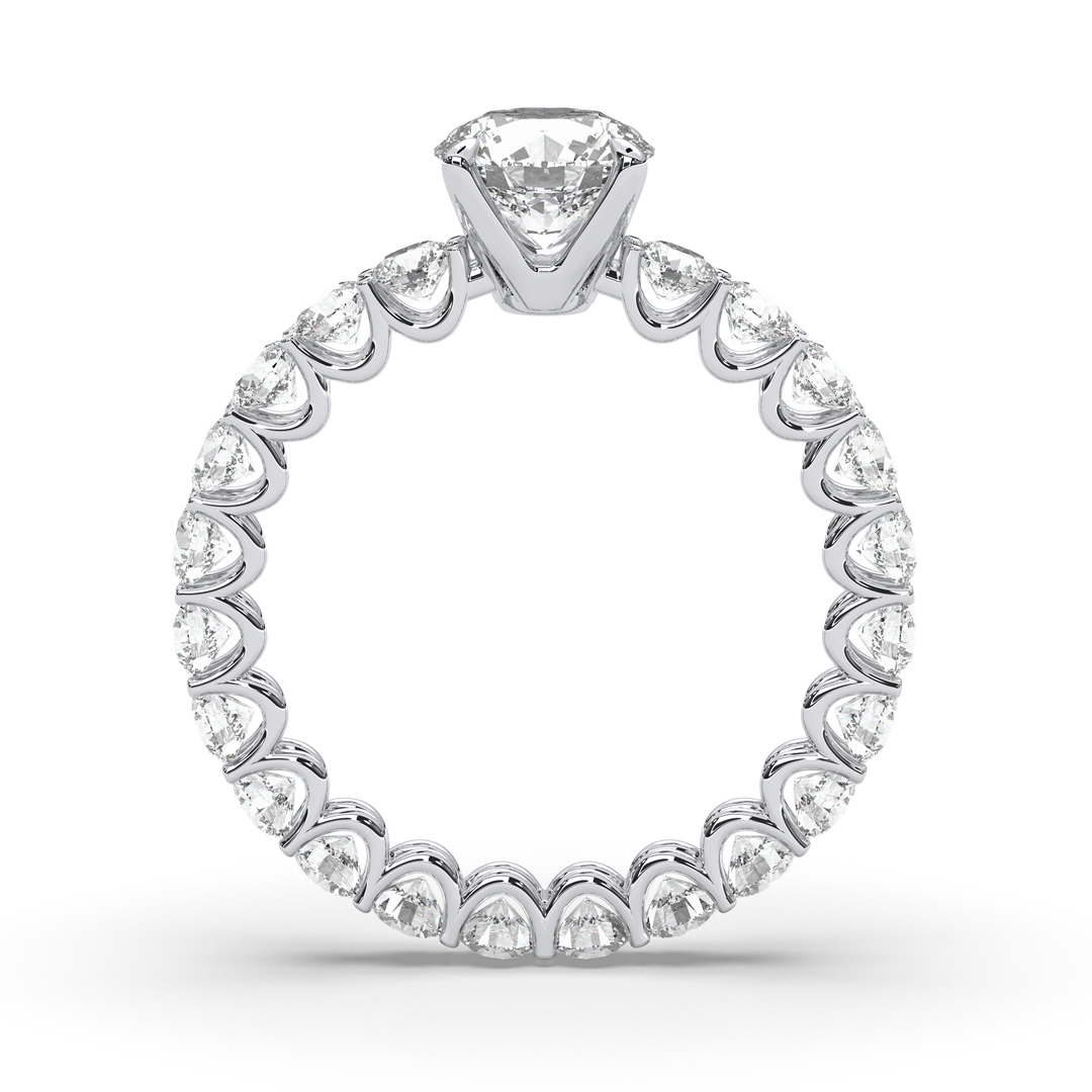 SB Classic Diamond Solitaire ring round cut
