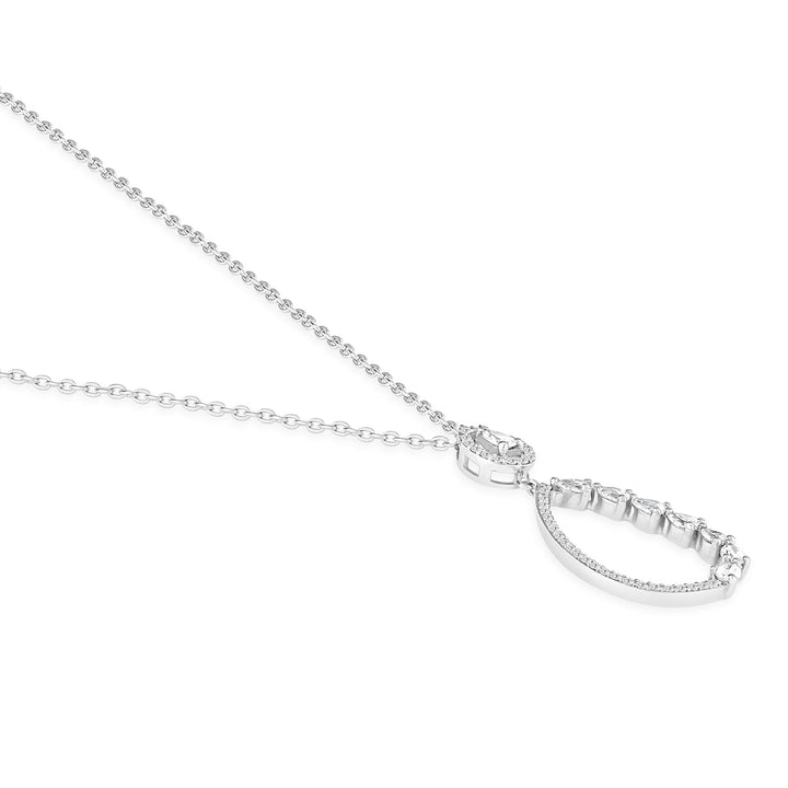 White Gold Diamond Pendant