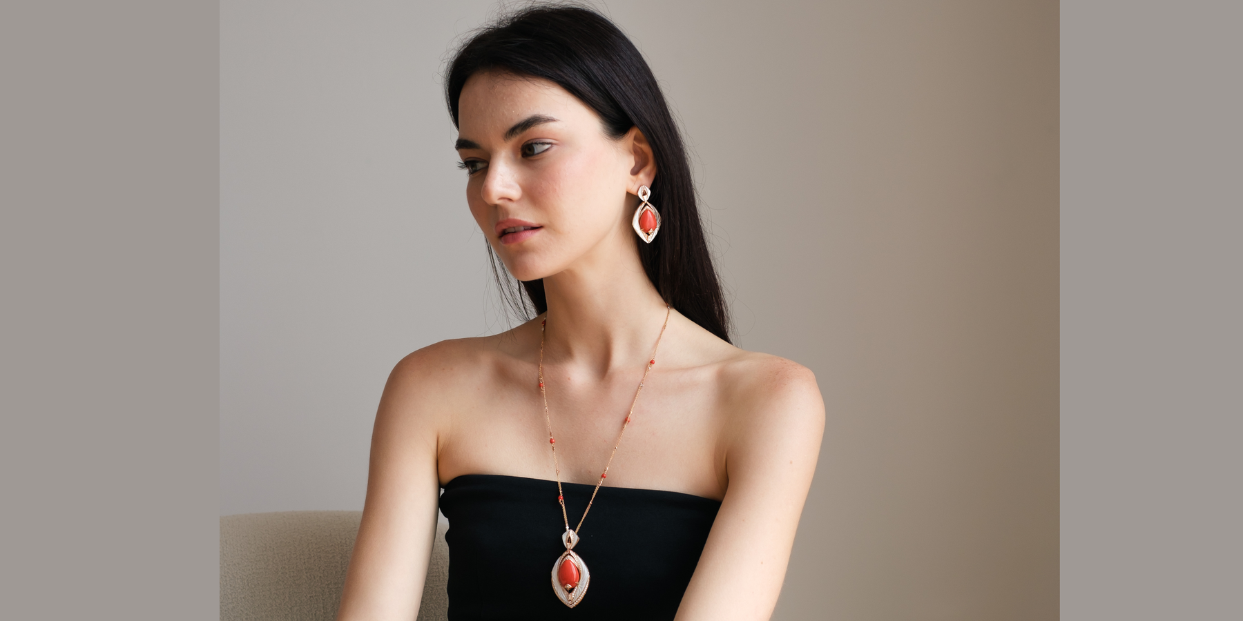 Exquisite La Miniera Collection.A fusion of vibrant color stones and dazzling diamonds, inspired by the beauty of mines in Italy