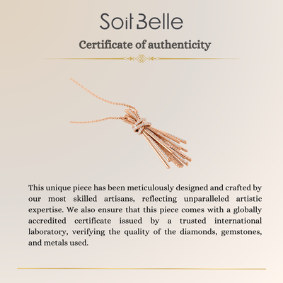 Rose Gold Diamond Pendant