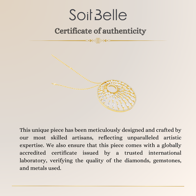 Yellow Gold Radiant Sunburst Diamond Pendant