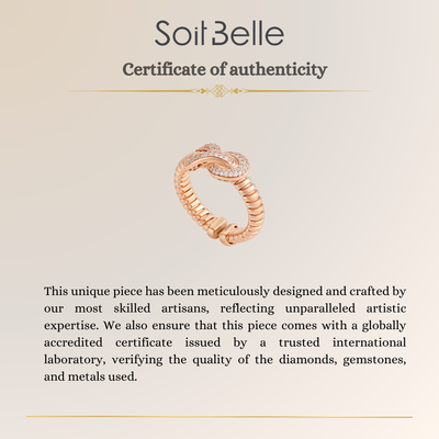 Rose Gold Diamond Ring