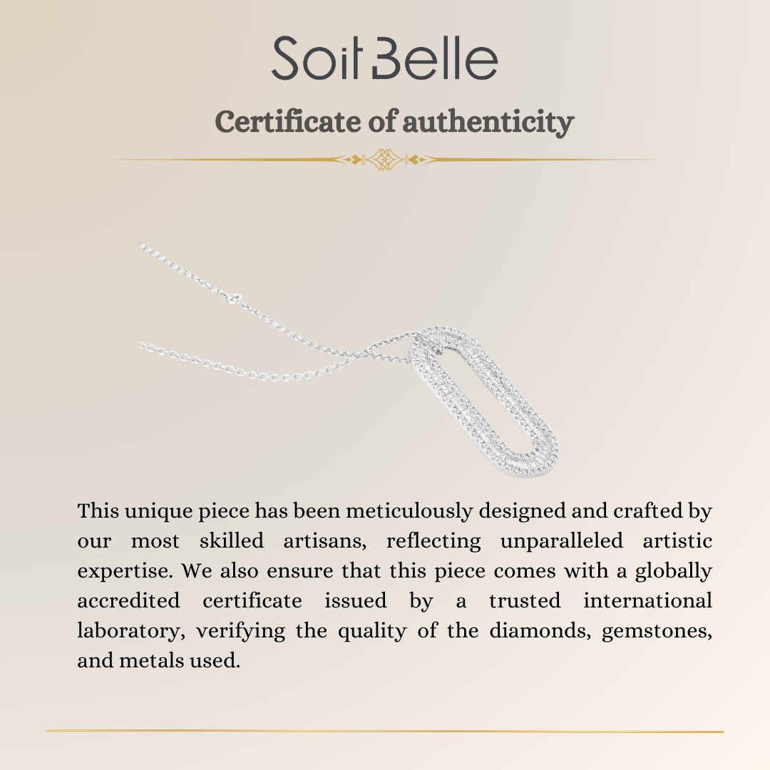 White Gold Diamond Pendant