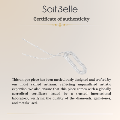 White Gold Diamond Pendant