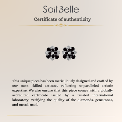 White Gold Diamond Earrings