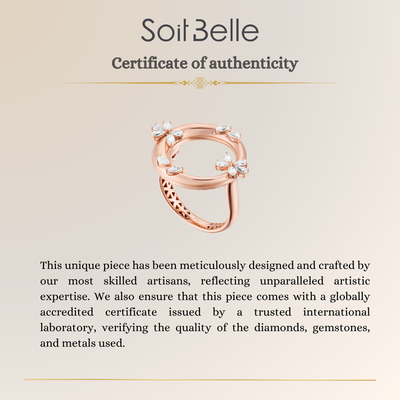  Rose Gold Diamond Ring
