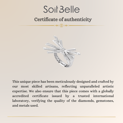 White Gold Diamond Ring 