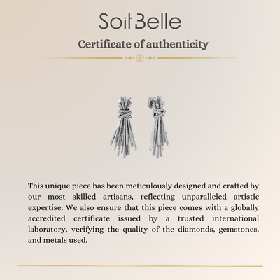 White Gold Diamond Earrings