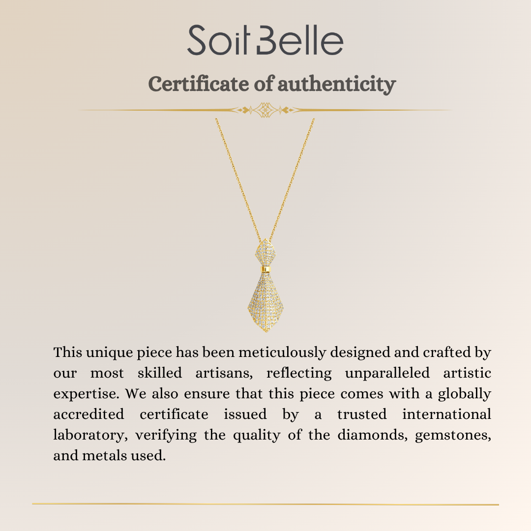 Yellow Gold Diamond Pendant