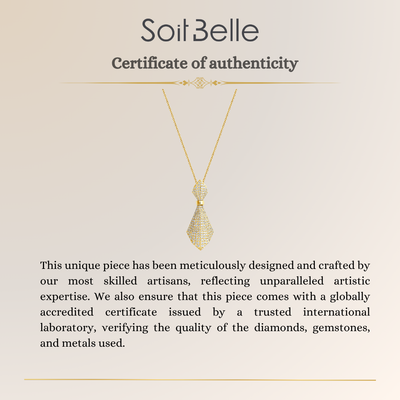 Yellow Gold Diamond Pendant