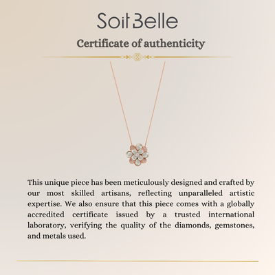 Rose Gold Diamond Pendant