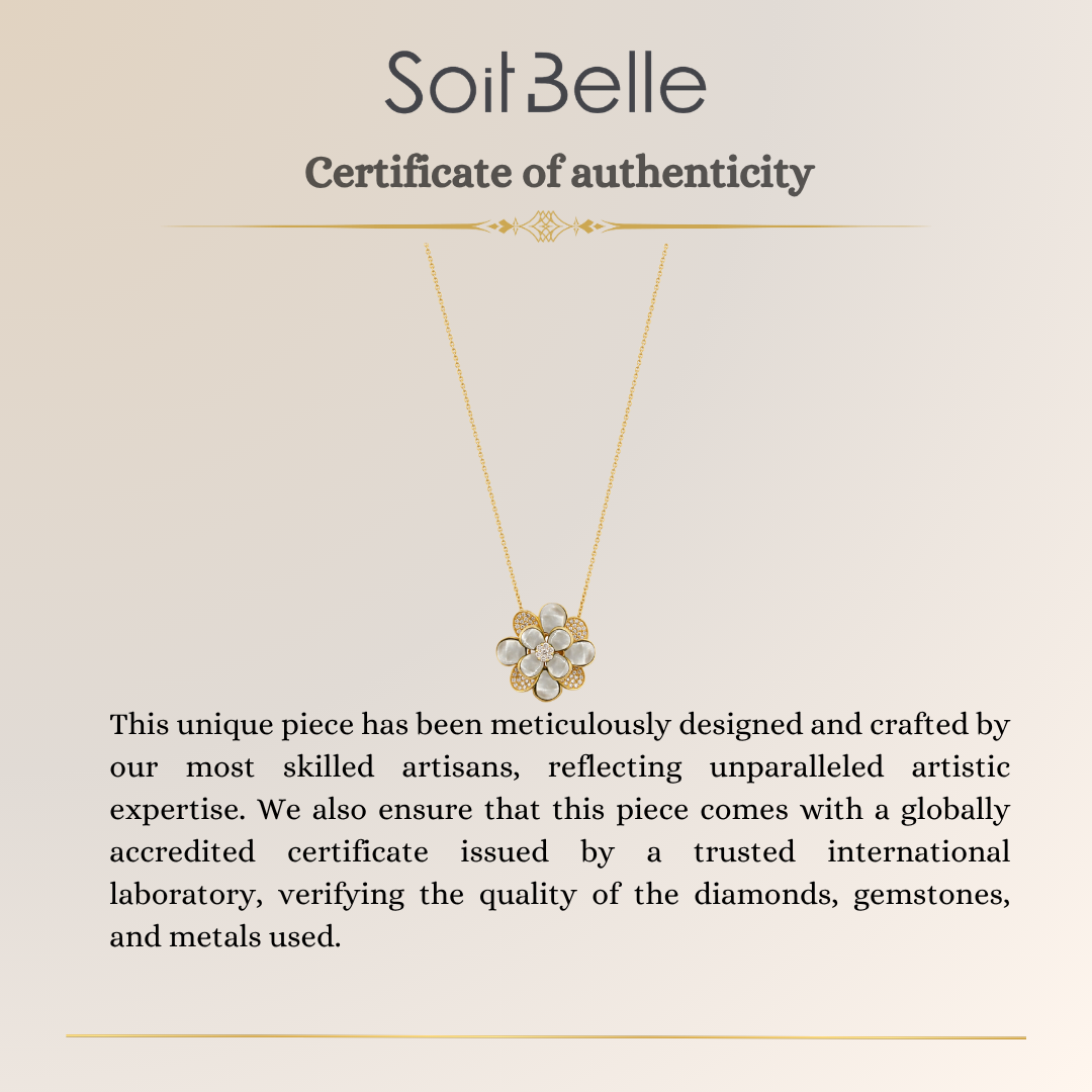 Yellow Gold Diamond Pendant