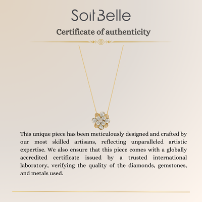 Yellow Gold Diamond Pendant