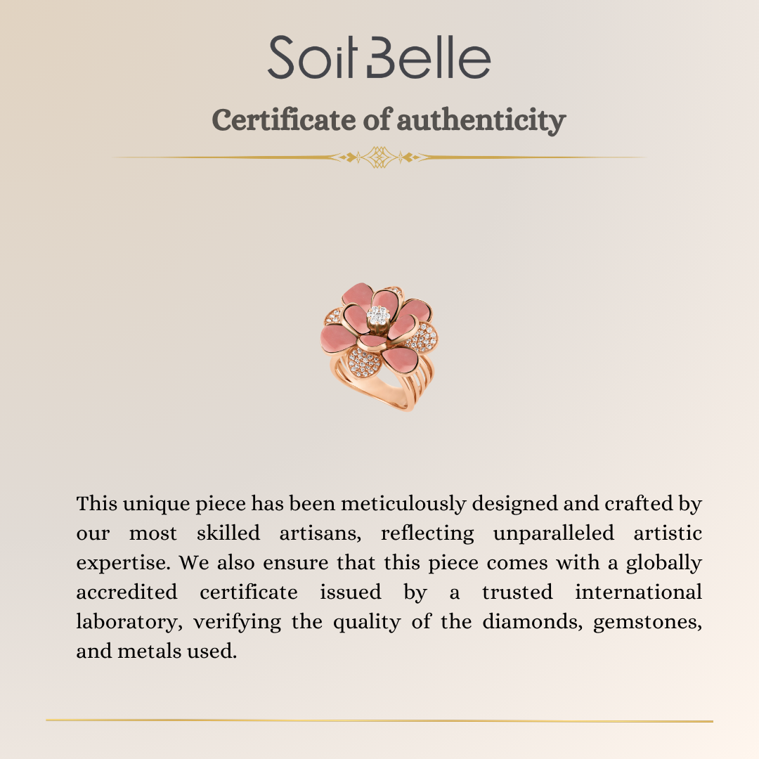 Rose Gold Diamond Ring