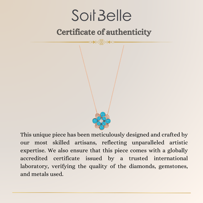 Rose Gold Diamond Pendant