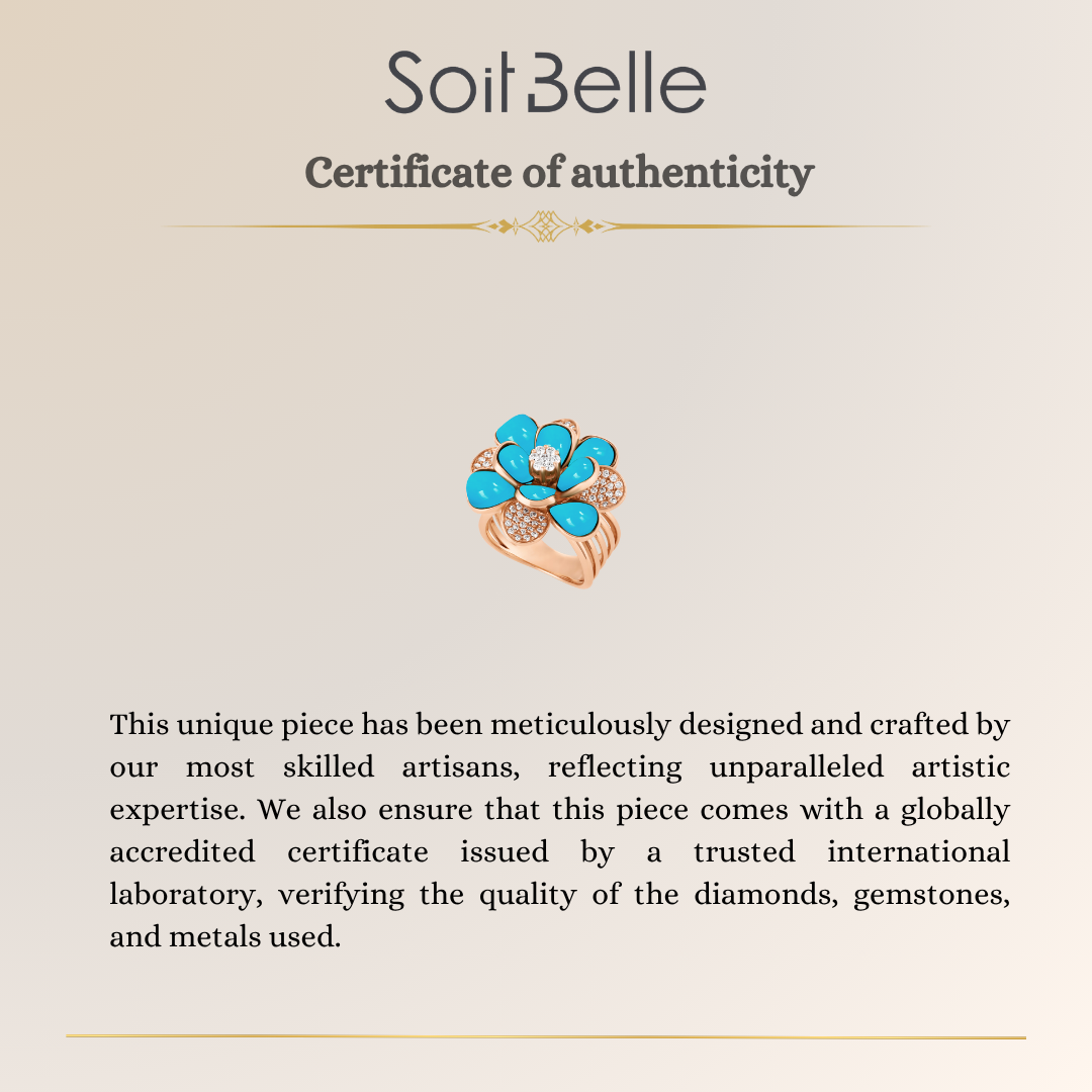 Rose Gold Diamond Ring