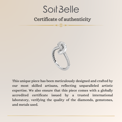 White Gold Diamond Infinity Ring