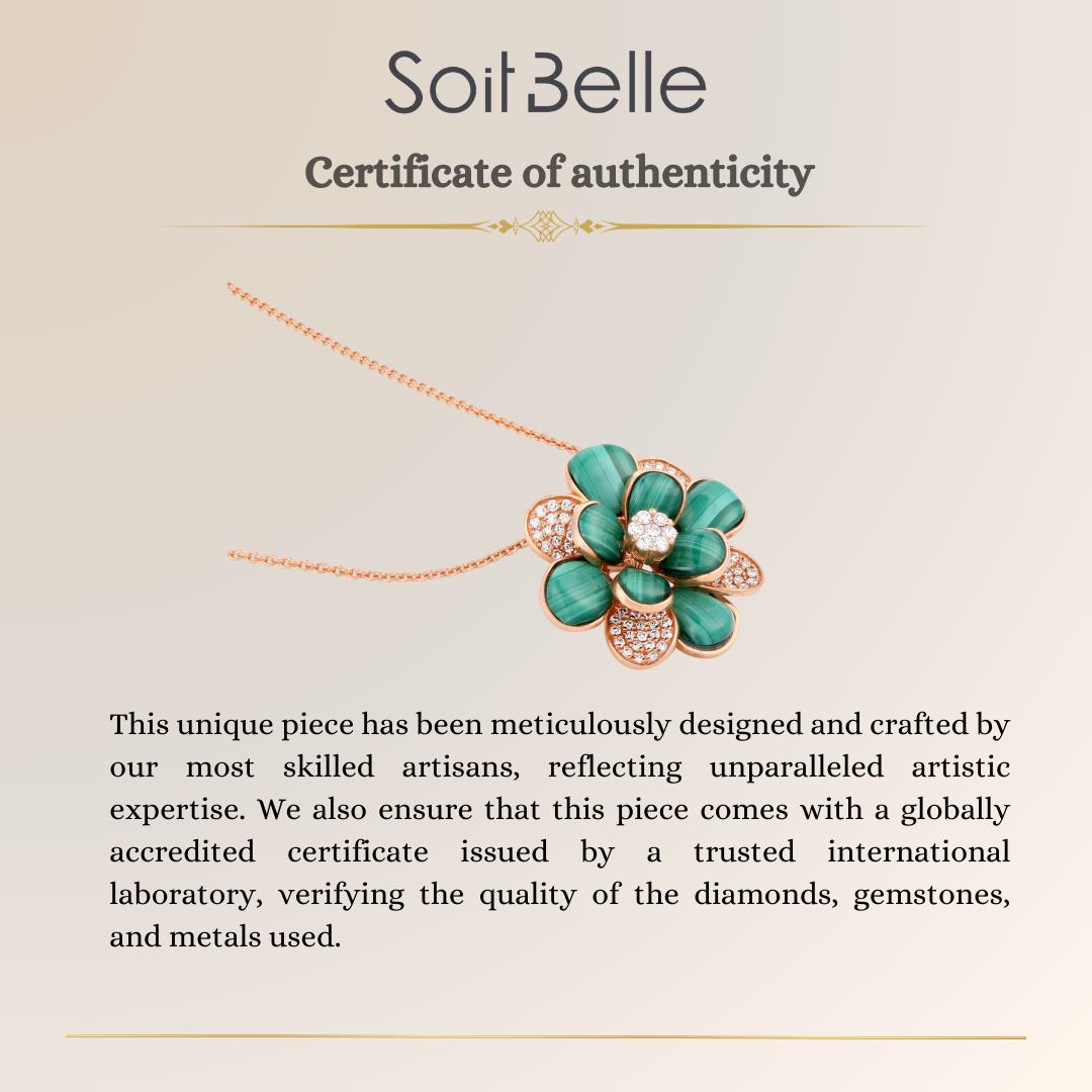 Rose Gold Diamond Pendant