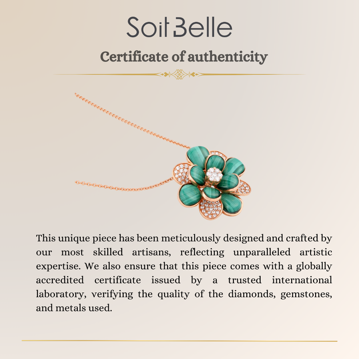 Rose Gold Diamond Pendant