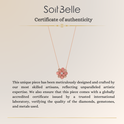 Rose Gold Diamond Pendant