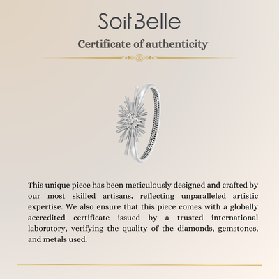 White Gold Diamond Bangle