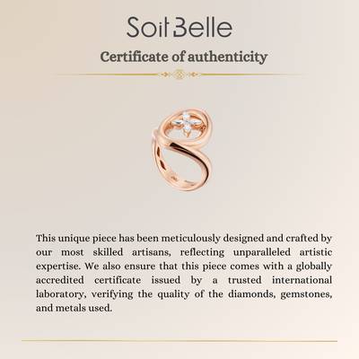 Rose Gold Statement Ring