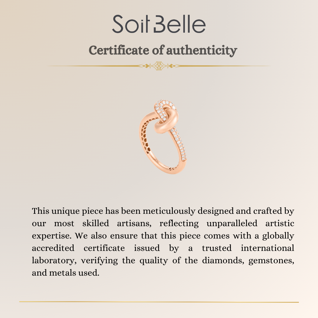 Rose Gold Diamond Ring