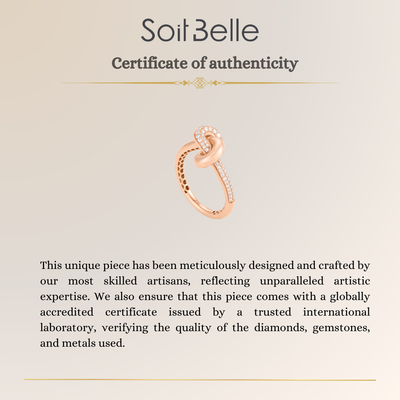 Rose Gold Diamond Ring