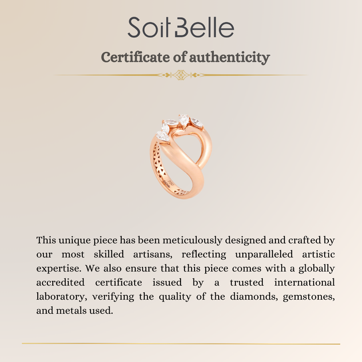 Rose Gold Diamond Ring
