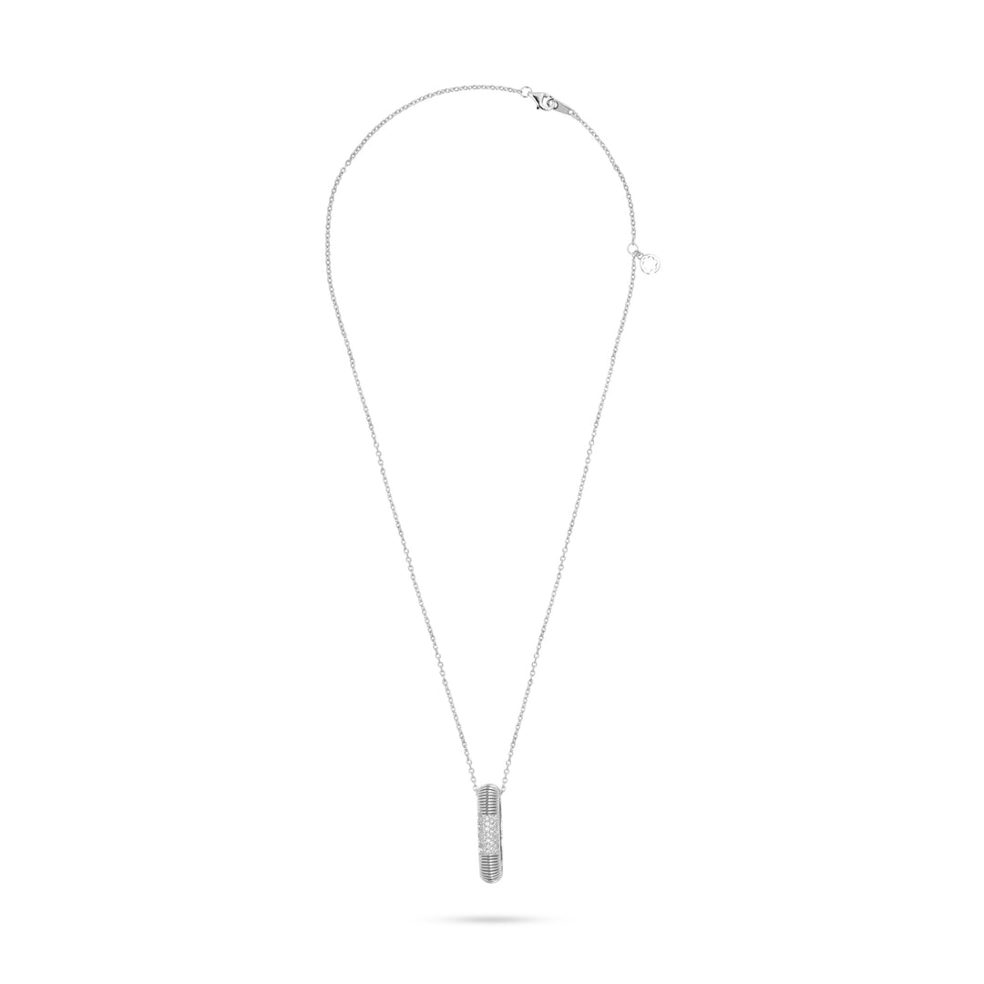 Lucien White Gold Diamond Pendant 