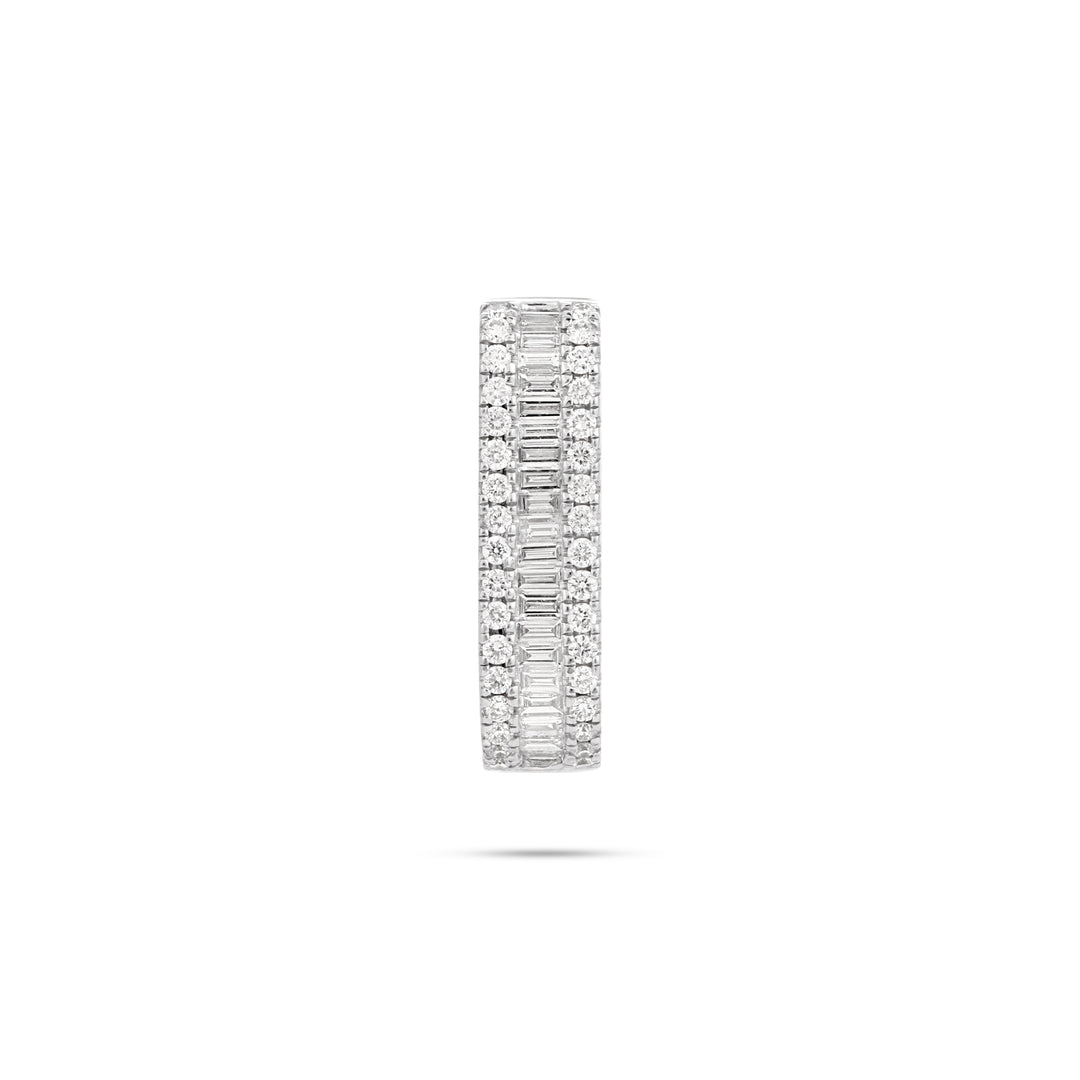 White Gold Diamond Earrings