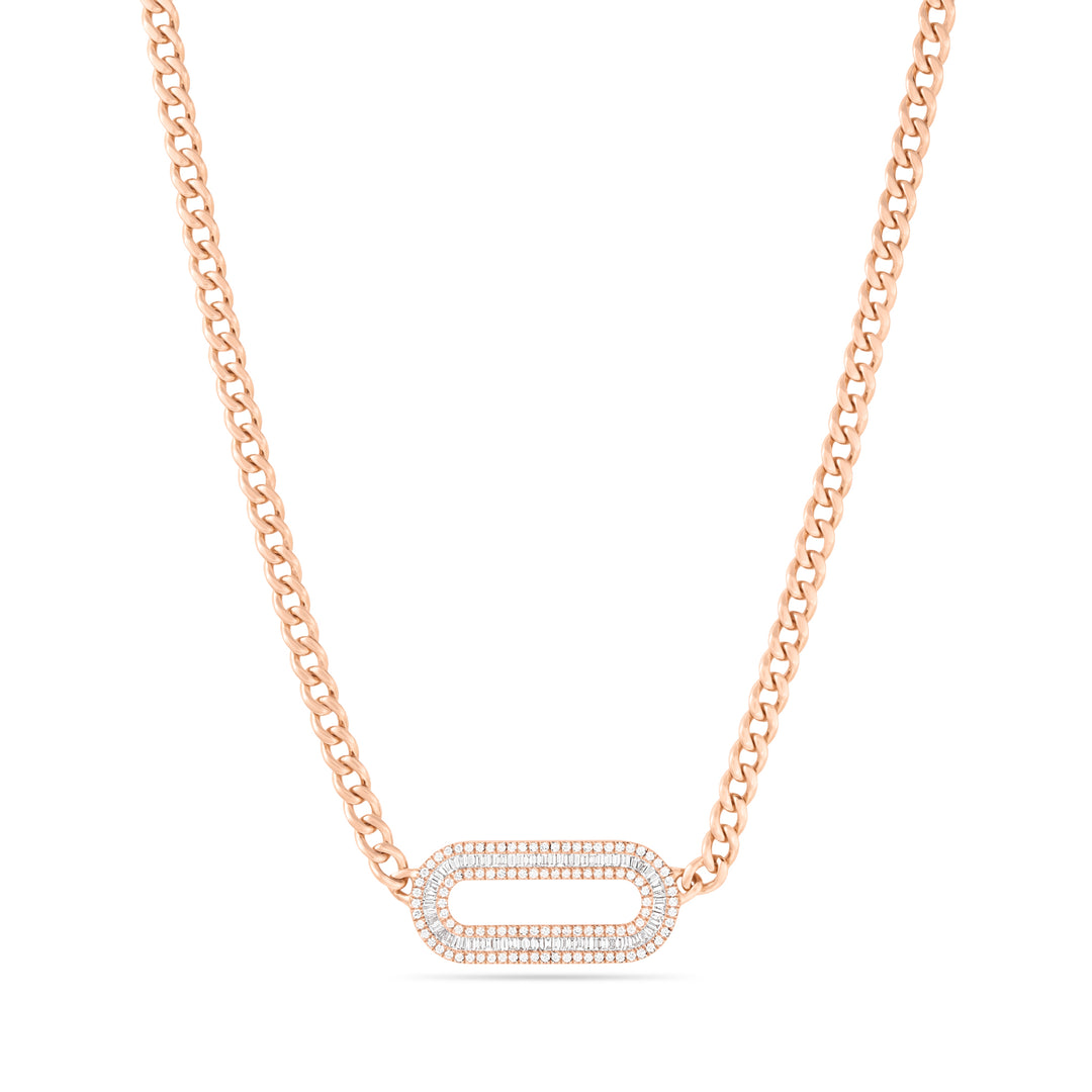 White Gold Diamond Necklace