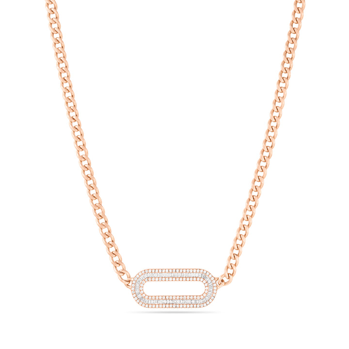 White Gold Diamond Necklace