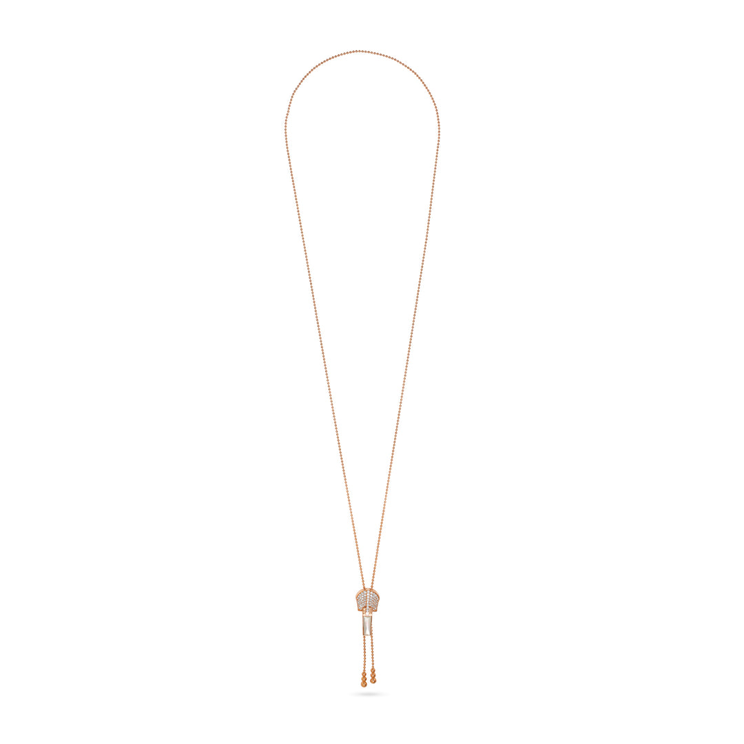 Rose Gold Diamond Necklace
