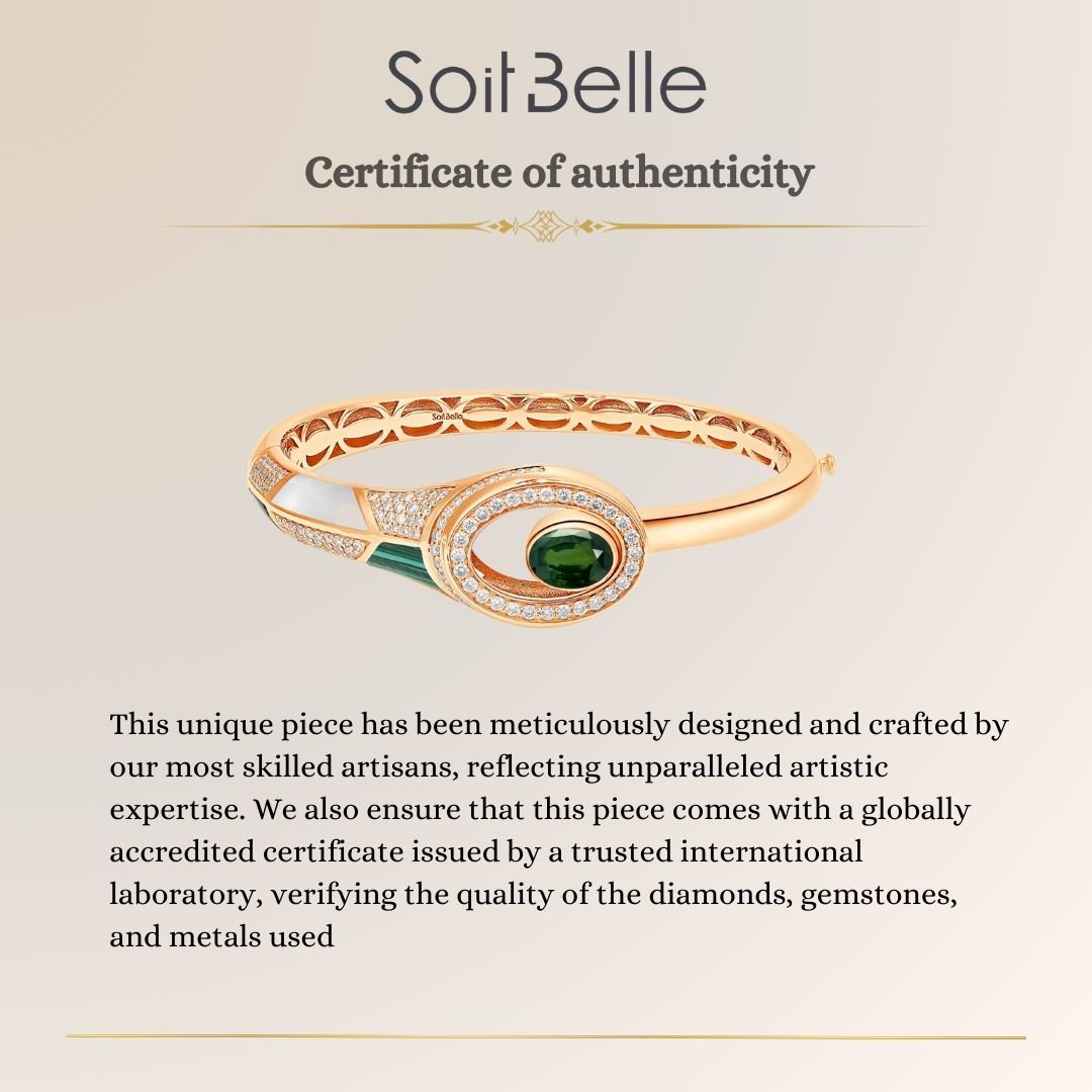 Rose Gold Diamond Bangle