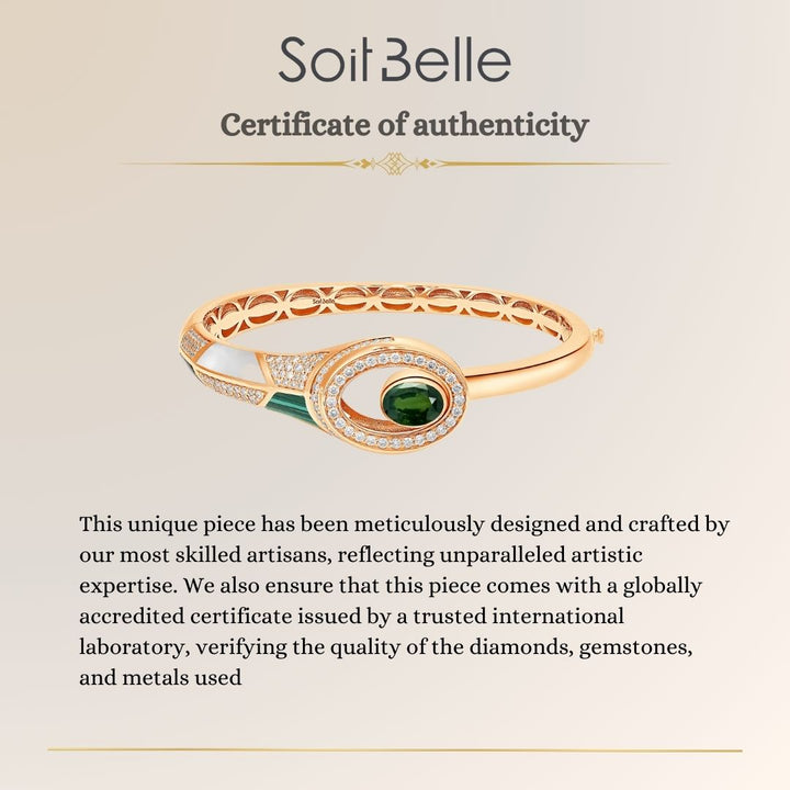Rose Gold Diamond Bangle
