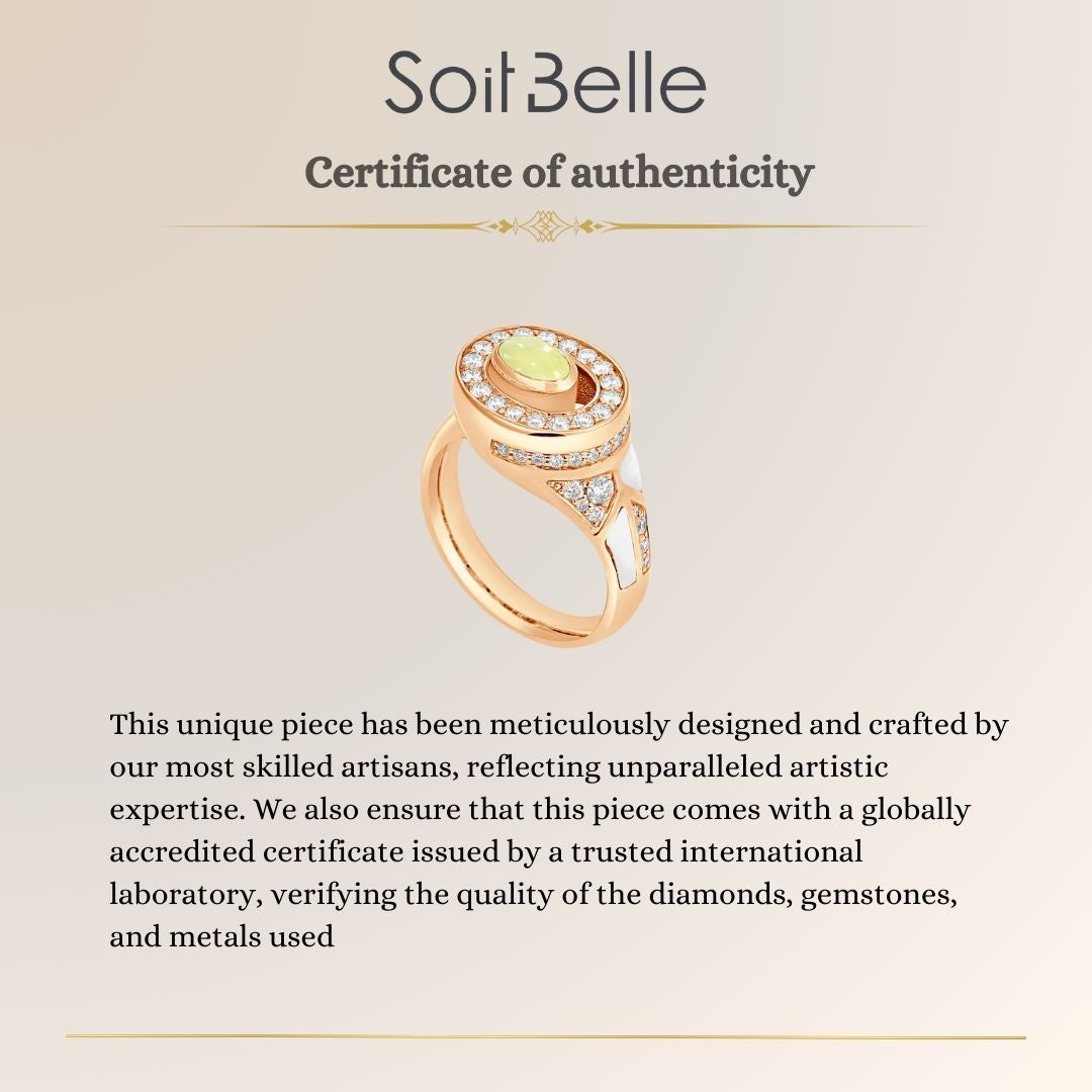 Rose Gold Diamond Ring
