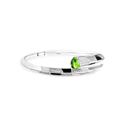 ARTISTRY White Gold Bracelet With Natural Peridot