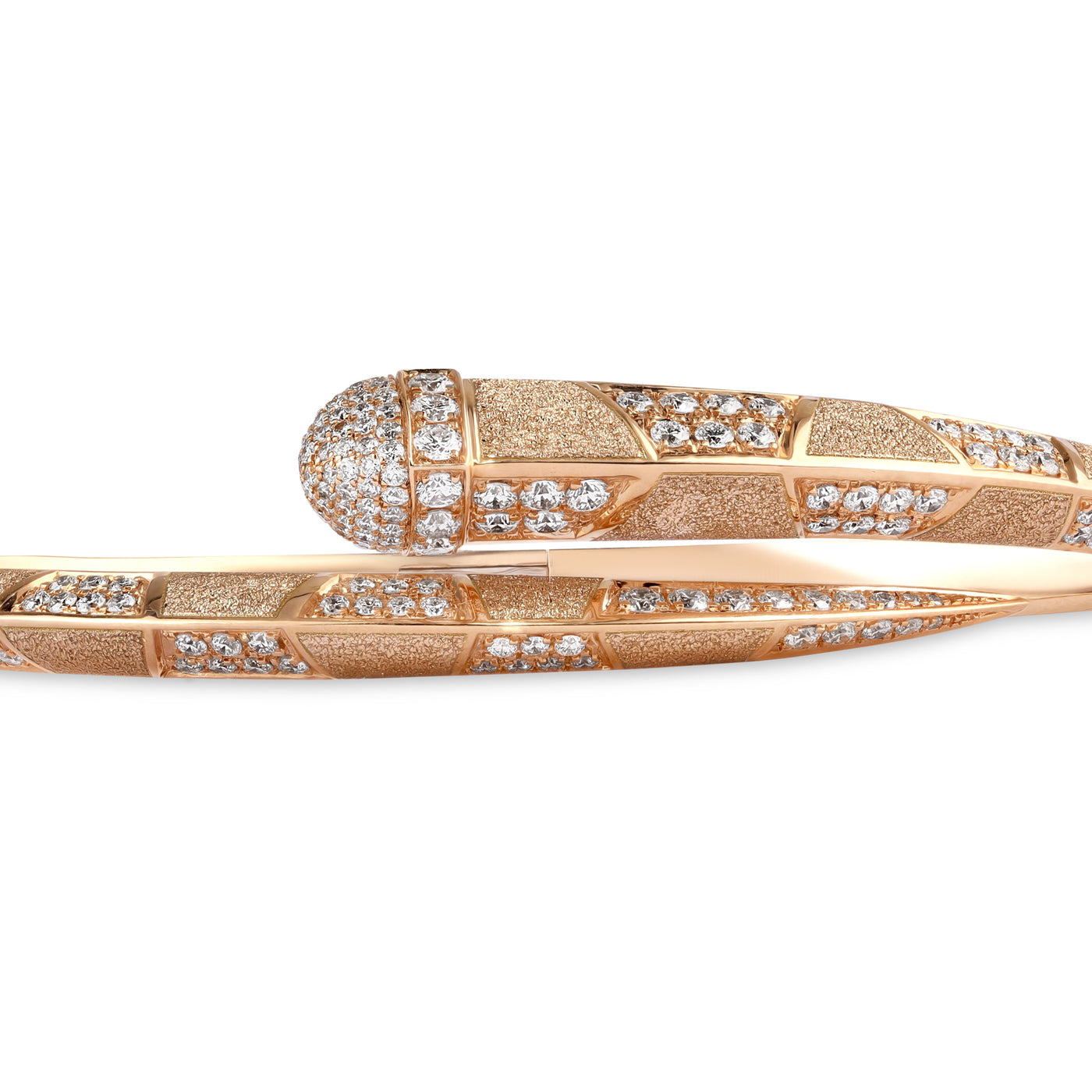 ARTISTRY Rose Gold frosted Bangle