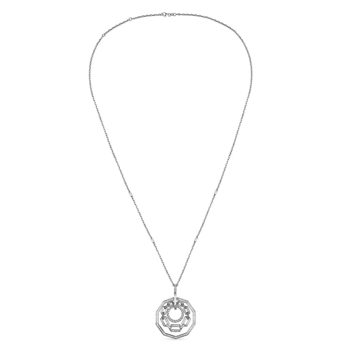 VISTA White Gold Diamond Pendant