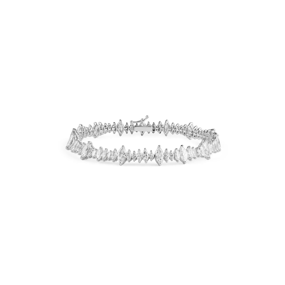 Tennis Bracelet Marquise Cut