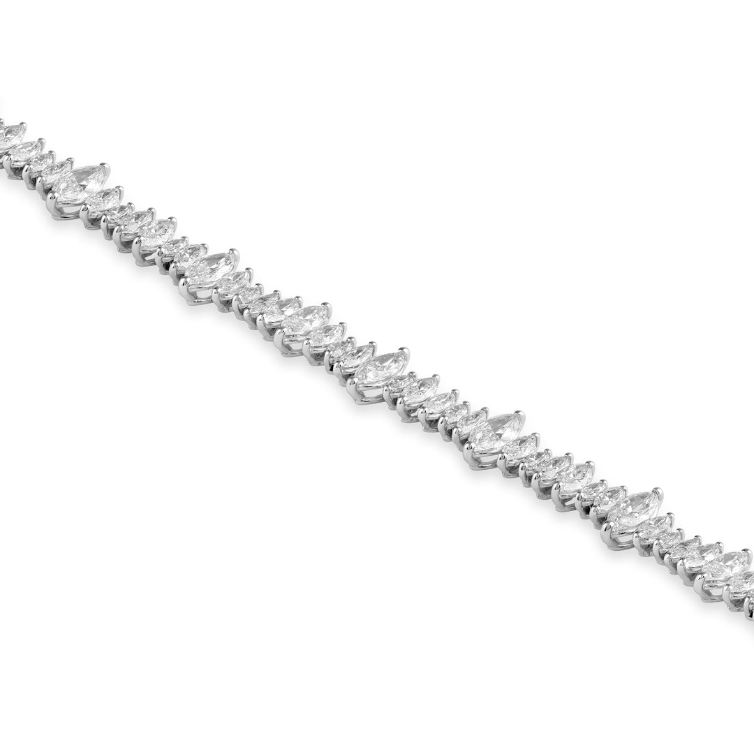 Tennis Bracelet Marquise Cut
